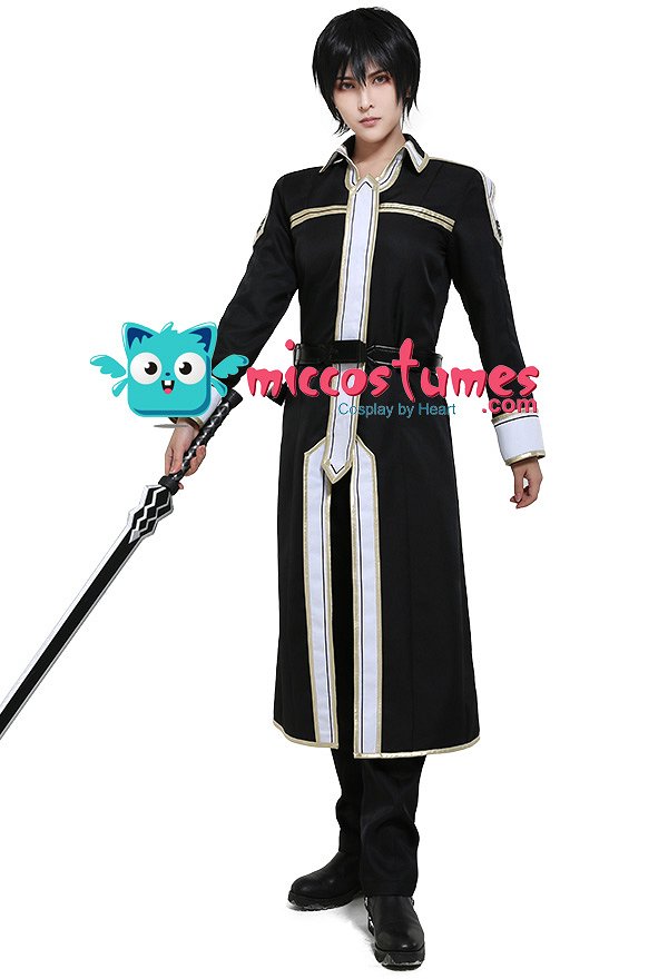 SAO Alicization Kirigaya Kazuto Kirito Cosplay Costume Uniform SAO Alicization Kirigaya Kazuto Kirito Cosplay Costume Uniform