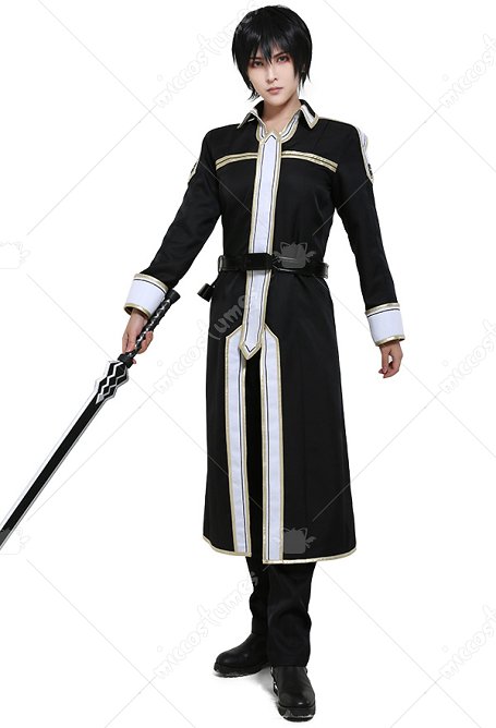 SAO Alicization Kirigaya Kazuto Kirito Cosplay Costume Uniform