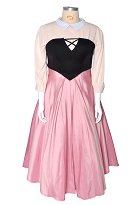 Costume de Cosplay avec Corset et Cape Inspirés par la Princesse Aurora pour Adulte Taille Plus Costume de Cosplay avec Corset et Cape Inspirés par la Princesse Aurora pour Adulte Taille Plus