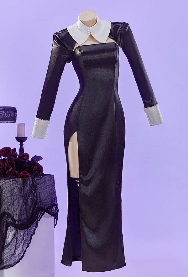 My Dress Up Dear Marin Cosplay Kostüm Nonnenkleid mit Oberteil und Schleier