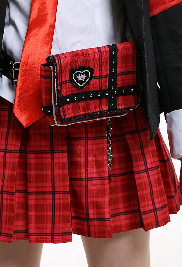 Shugo Chara Amu Hinamori JK Uniform Set Cosplay Costume Outfit with Belt Waist Bag Leg Covers Arm Accessories Tie Headdresses Shugo Chara Amu Hinamori JK Uniform Set Cosplay Costume Outfit with Belt Waist Bag Leg Covers Arm Accessories Tie Headdresses