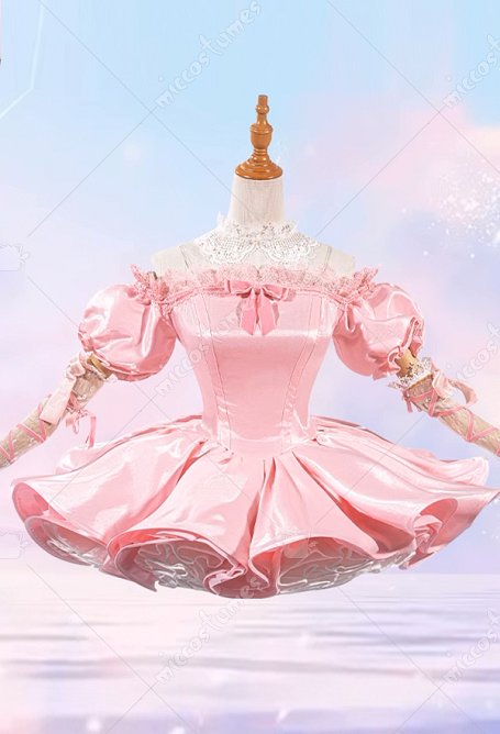 My Guardian Charaktere Hoshina Utau Cosplay Kostüm Angle Kleid mit Ärmeln Kopfbedeckung
