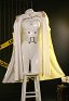 Miccostumes x Mobbunny x Chowbie Inquisitor Sexy Lingerie Set Officer Costume White Bodysuit with Pants Cloak Hat