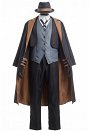 Street Dogs Chuuya Cosplay Costume Shirt Vest and Trousers with Trench Coat and Jacket