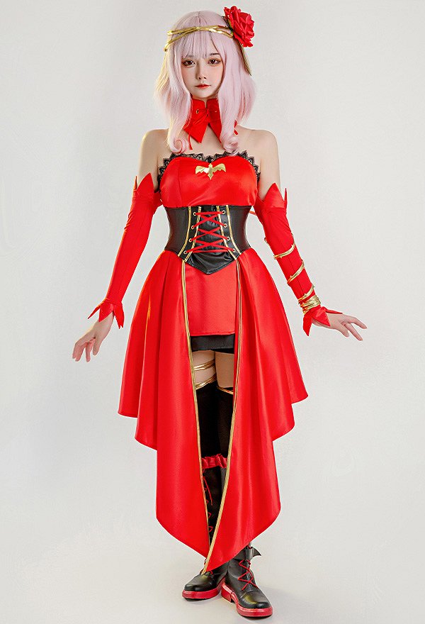 Takt Op Destiny Cosplay Kleid Arm Socken Halsschmuck Cosplay Kostüm
