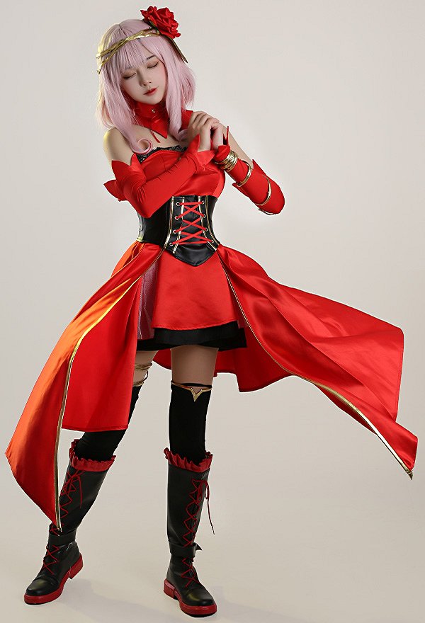 Takt Op Destiny Cosplay Kleid Arm Socken Halsschmuck Cosplay Kostüm