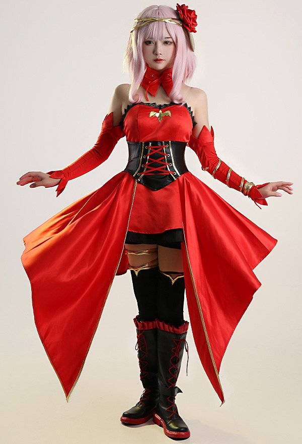 Takt Op Destiny Cosplay Kleid Arm Socken Halsschmuck Cosplay Kostüm