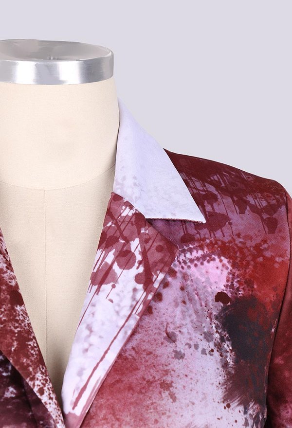 Cakuoyi Silent Hill Nurse Cosplay Costume Red and White Dress with Nurse Hat