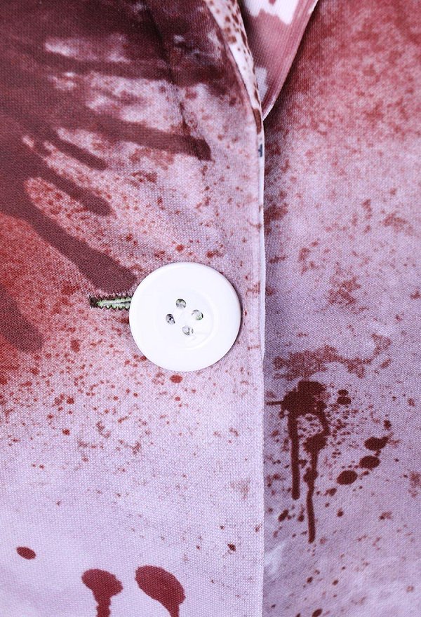 Cakuoyi Silent Hill Nurse Cosplay Costume Red and White Dress with Nurse Hat