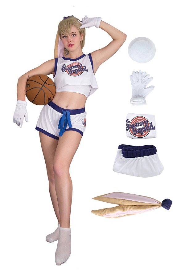 Space Jam Lola Bunny Rabbit Cosplay Kostüm