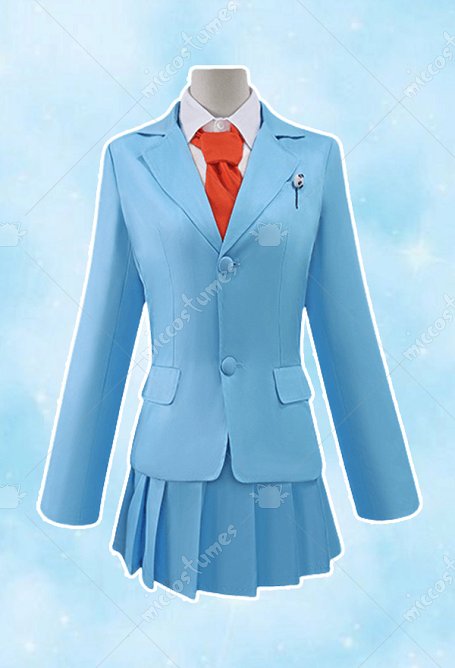 Skip and Loafer Mitsumi Cosplay Costume JK Uniform Shirt and Jacket with Skirt and Socks