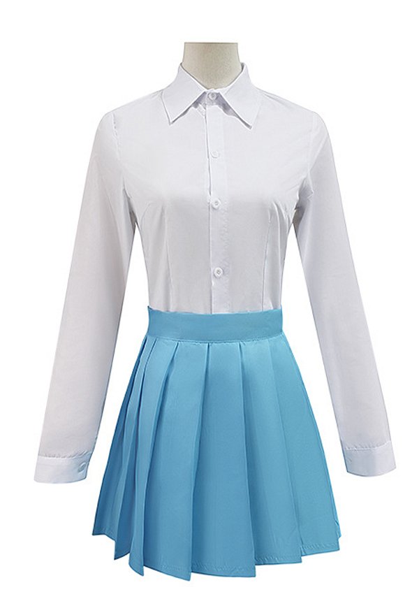 Skip y Loafer Mitsumi Cosplay Traje JK Uniforme Camisa y chaqueta con falda y calcetines Skip y Loafer Mitsumi Cosplay Traje JK Uniforme Camisa y chaqueta con falda y calcetines