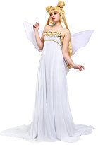 Sailor Moon Neo Queen Serenity Cosplay Dress Costume with Butterfly Bow Wings Sailor Moon Neo Queen Serenity Cosplay Dress Costume with Butterfly Bow Wings