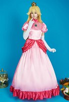 Princesa Cosplay Costume Vestido y Corona con Forro de Falda y Guantes Princesa Cosplay Costume Vestido y Corona con Forro de Falda y Guantes