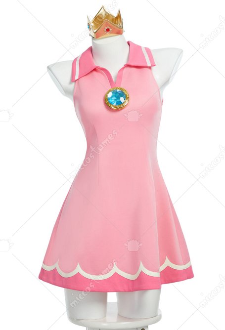 Disfraz de Princesa Peach Vestido de Tenis