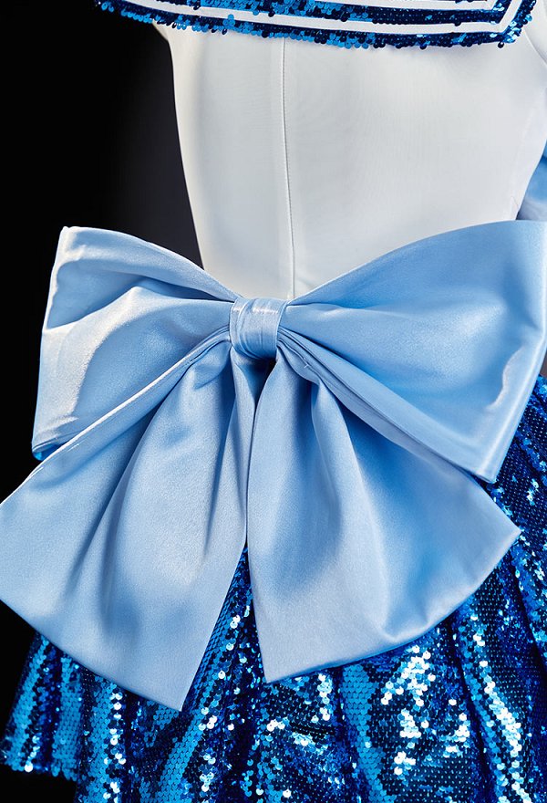 Sailor Moon Mercury & Mars Cosplay Vestido con guantes y accesorios para el pelo Sailor Moon Mercury & Mars Cosplay Vestido con guantes y accesorios para el pelo