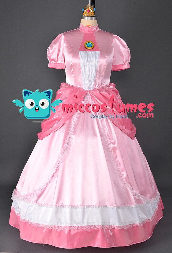 Plus Size Girl Peach Cosplay Costume