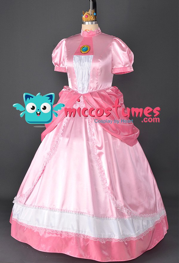 Plus Size Girl Peach Cosplay Costume