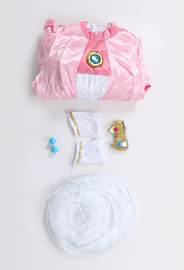 Plus Size Girl Peach Cosplay Costume