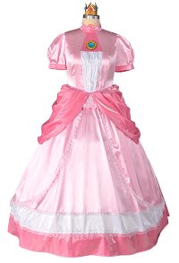 Übergröße Prinzessin Peach Cosplay Kostüm