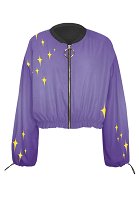 Mona Summer Chiffon Coat Zip-Up Jacket Long Sleeves Sun Protection Clothing