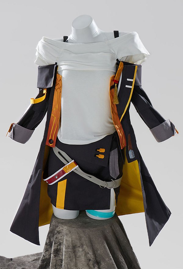 Honkai: Star Rail Trailblazer Female Stelle Cosplay Costume Top Skirt Set Jacket with Accessories