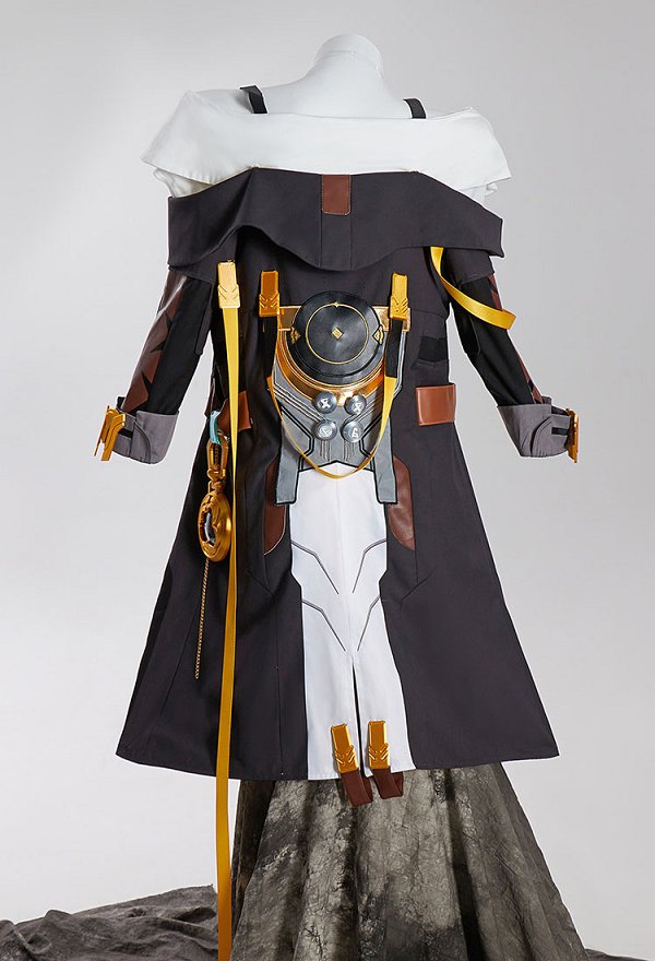 Honkai: Star Rail Trailblazer Female Stelle Cosplay Costume Top Skirt Set Jacket with Accessories