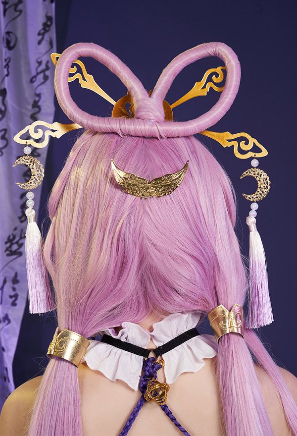 Honkai: Star Rail Fu Xuan Cosplay Costume Dress Set with Pantyhose and Other Accessories Honkai: Star Rail Fu Xuan Cosplay Costume Dress Set with Pantyhose and Other Accessories