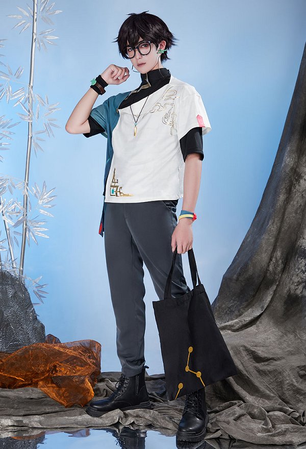 Honkai: Star Rail Dan Heng Cosplay Costume Casual Wear Outfit