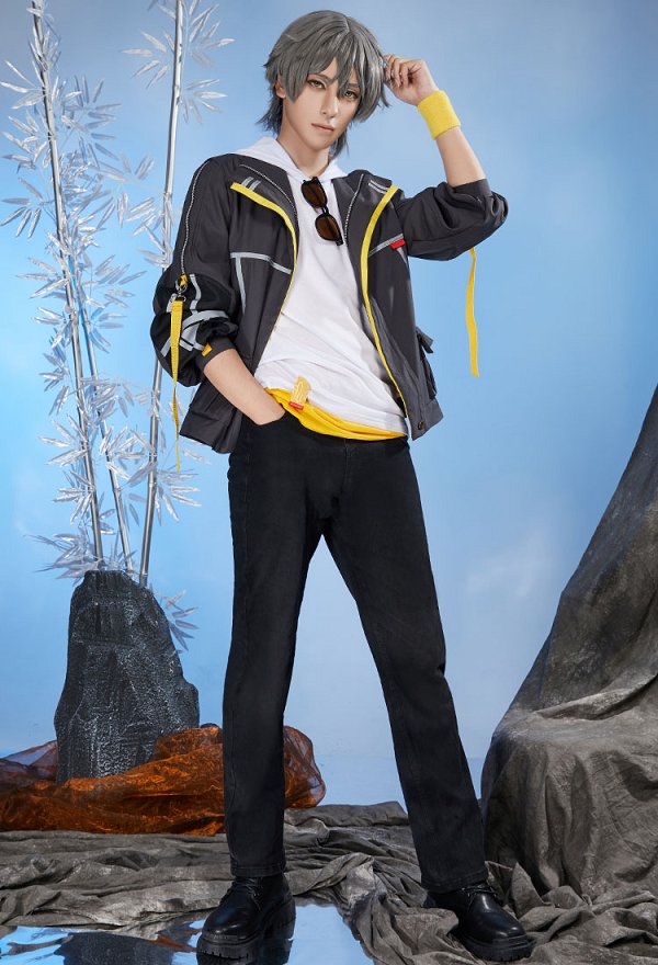 Honkai: Star Rail Trailblazer Male Caelus Cosplay Costume Casual Outfit