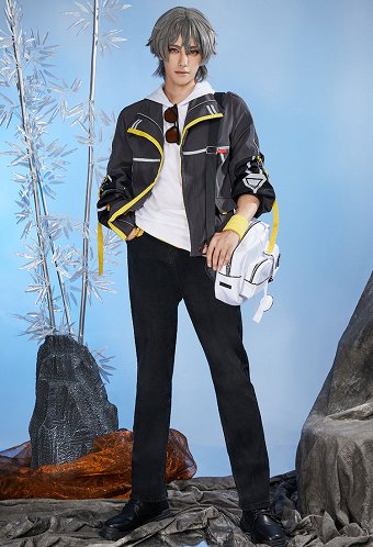 The Trailblazer Caelus Costume de Cosplay Honkai Star Rail Tenue Décontractée
