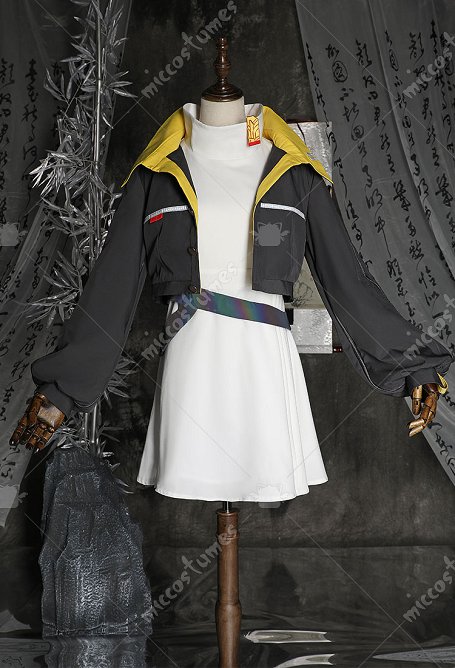Honkai: Star Rail The Trailblazer Female Cosplay Costume Dress and Jacket with Belt