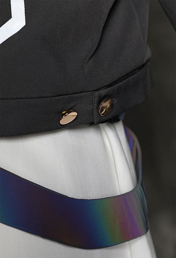Honkai: Star Rail The Trailblazer Female Cosplay Costume Dress and Jacket with Belt