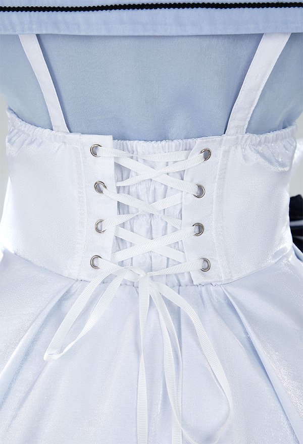Is the Order a Rabbit? Kafuu Chino Disfraz de Cosplay Camisa y Falda con Short y Accesorios para el Cabello Is the Order a Rabbit? Kafuu Chino Disfraz de Cosplay Camisa y Falda con Short y Accesorios para el Cabello