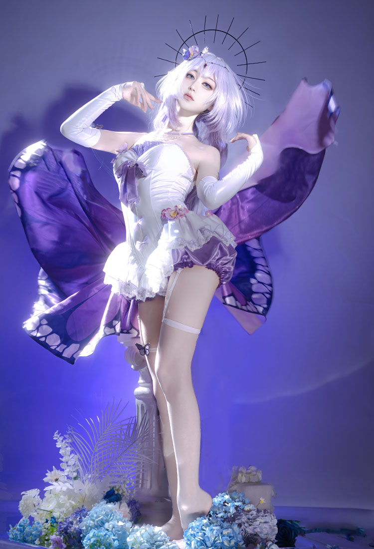 Honkai: Star Rail Castorice Disfraz de Cosplay Body con Cola y Mangas de Mano