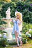 Wuthering Waves Phoebe A Letter from Summer Skin Cosplay Swimsuit Dress with Swim Bottom and Hat