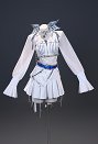 Wuthering Waves Solar5 Iuno Cosplay Costume Top and Skirt with Hair Accessories and Choker