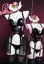 Hime Girl Bowser Princess Derivative Sexy Lingerie Set with Headpiece Choker Thong and Stockings