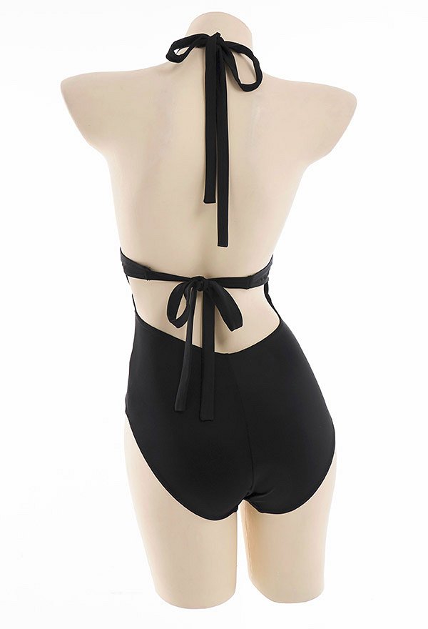 Maillots de bain Miccostumes pour femmes Maillot de bain style gothique Étoile à six branches Maillot de bain une pièce sexy dos nu