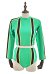 Long Sleeve Swimsuit for Bathing Striped Printed Two Piece Bathing Suit High Waisted Swimwear