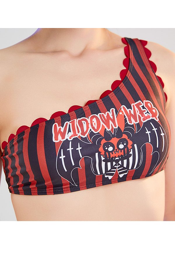 Maillots de bain Miccostumes pour femmes Maillot de bain à rayures Maillots de bain sexy Ensembles bikini