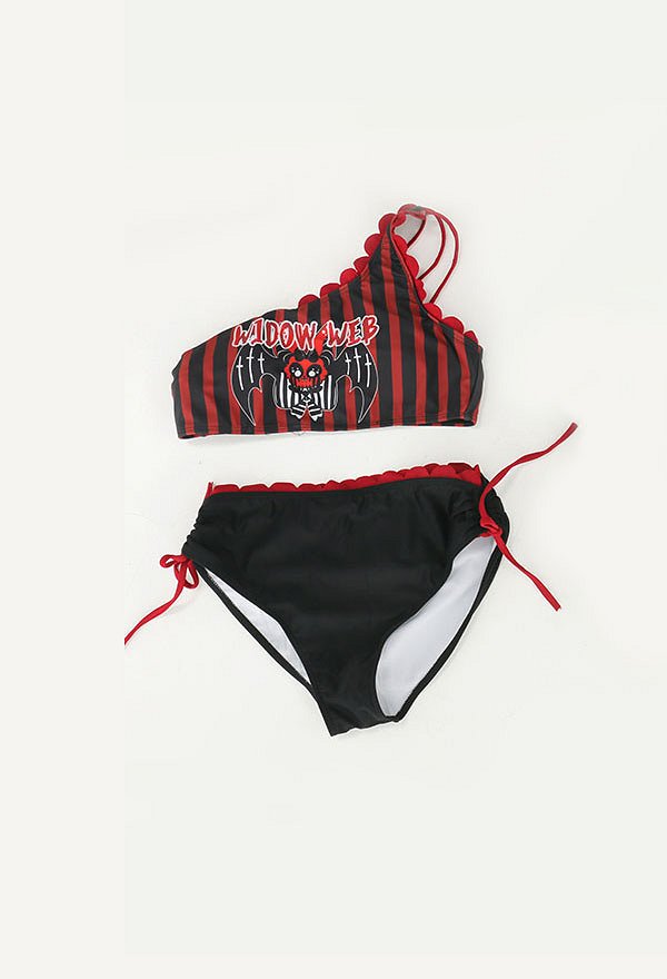 Maillots de bain Miccostumes pour femmes Maillot de bain à rayures Maillots de bain sexy Ensembles bikini