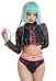 Maillots de bain Miccostumes pour femmes Maillot de bain style steampunk Maillot de bain deux pièces à lacets croisés avec cache-maillot