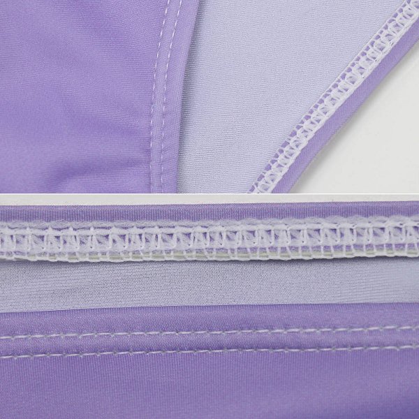 Trajes de baño Miccostumes para mujer Bikini con estampado de mariposas y volantes en el bajo Top halter y braguita Conjuntos de bikini Trajes de baño Miccostumes para mujer Bikini con estampado de mariposas y volantes en el bajo Top halter y braguita Conjuntos de bikini