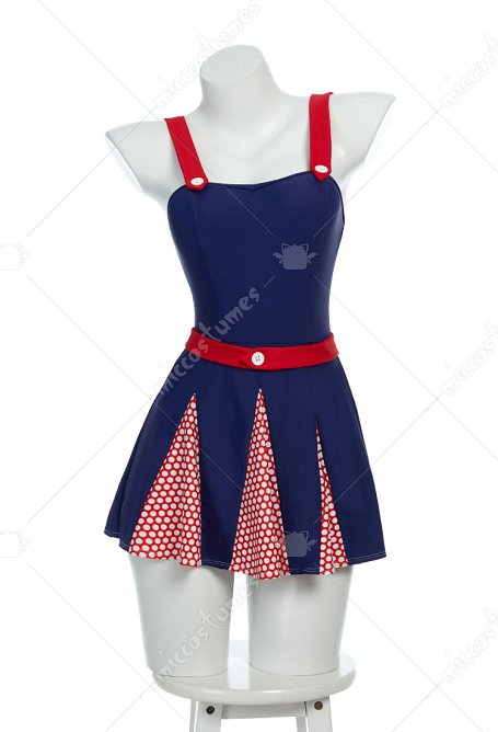 1940s Vintage Retro Traje de baño de una pieza con tirantes anchos y control de abdomen con tocado y cinturón