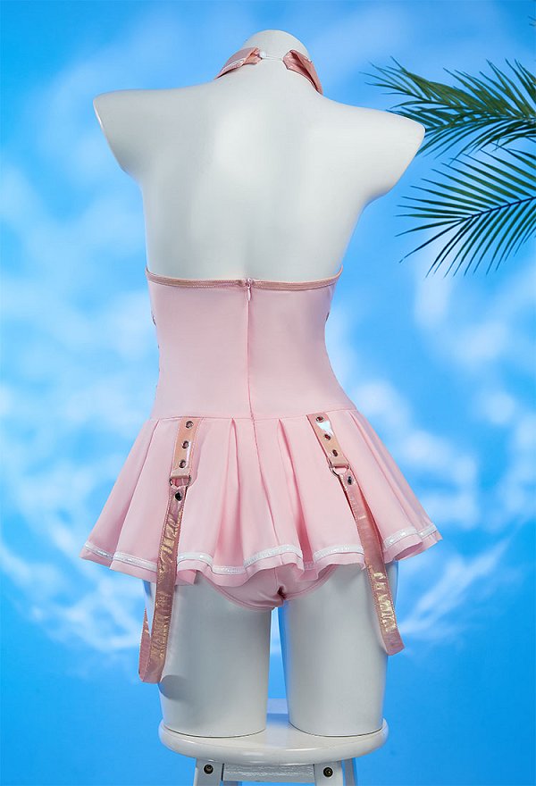 Traje de baño de una pieza Sakura rosa derivado vocal Traje de baño de una pieza Sakura rosa derivado vocal
