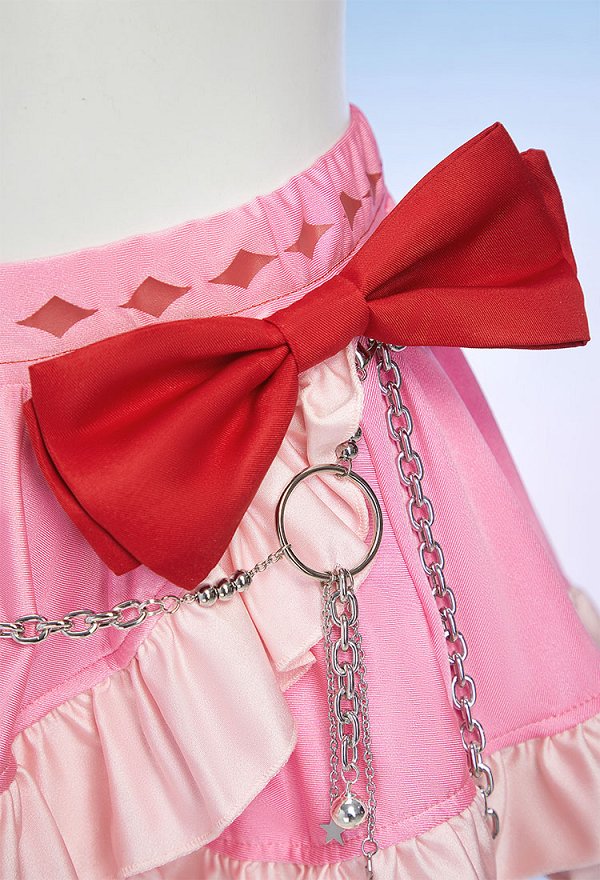 Edición Premium FF Alice Derivado Bañador de dos piezas Top halter Falda con braguita Bañador