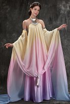 La guerra de las galaxias Padmé Amidala Cosplay Vestido con diadema y brazaletes La guerra de las galaxias Padmé Amidala Cosplay Vestido con diadema y brazaletes