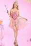 Wicked Glinda Derivado Traje de baño con volantes irregulares