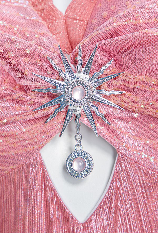 Wicked Glinda Derivado Traje de baño con volantes irregulares Wicked Glinda Derivado Traje de baño con volantes irregulares
